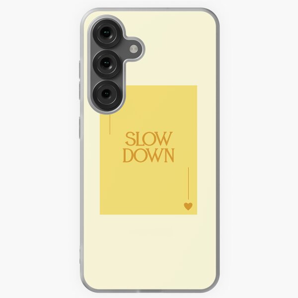 Item preview, Slow Down Yellow Poster Card Deck designed and sold by danielalorenzo.
