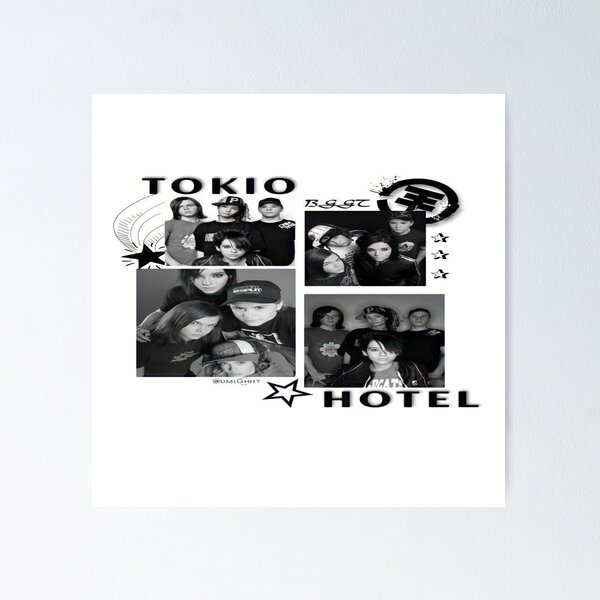 Poster TOKIO HOTEL - line up | Wall Art, Gifts & Merchandise 