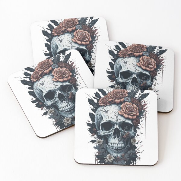 Item preview, Floral Skull designed and sold by TTR3.