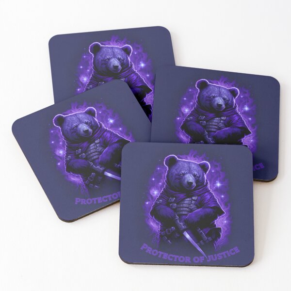 Item preview, Ninja Bear protector of justice designed and sold by dimaxstore.