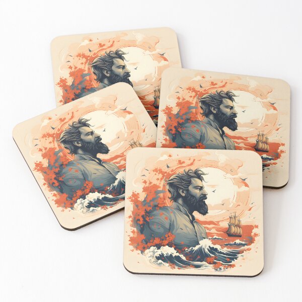 Item preview, The man and the sea - Vintage designed and sold by Monkey-Bar.