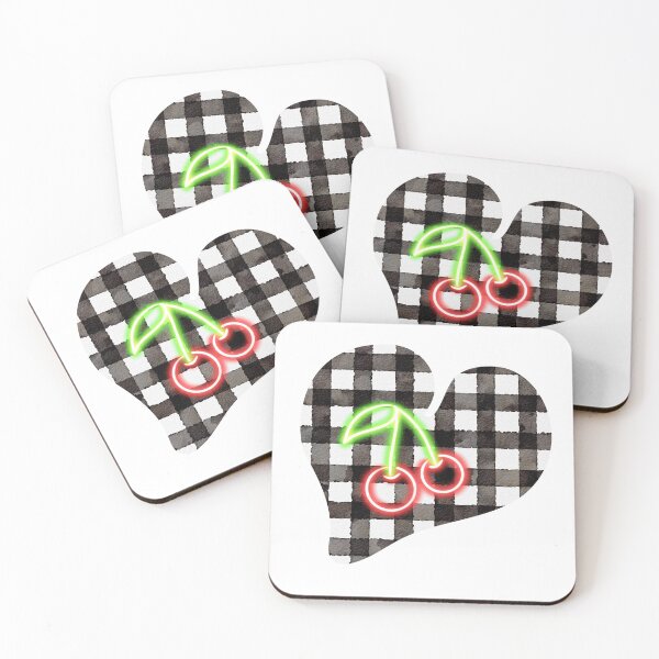 Item preview, Cherry Rockabilly Summer Style Patterns designed and sold by ValsCrazyCats.