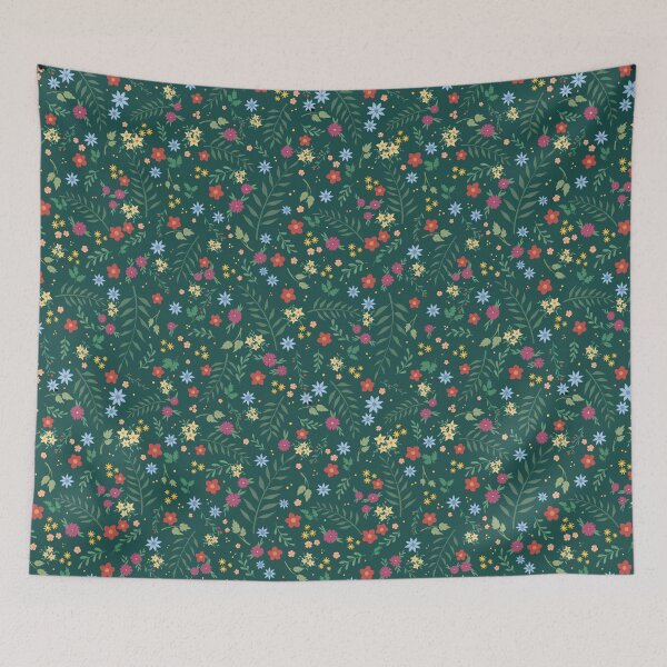 Item preview, Repeated Flower Plant Pattern designed and sold by Oliff-custom.