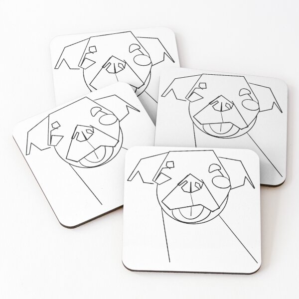 Item preview, Derpy chihuahua with tongue outline designed and sold by Colonels  Basement.