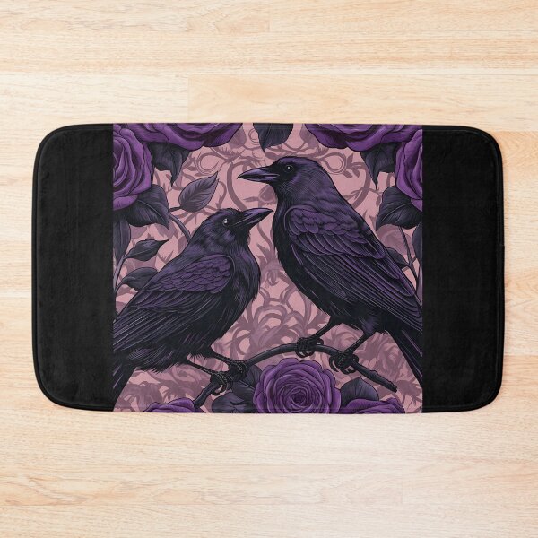 Item preview, Crows and Purple Roses designed and sold by VTZ designs.