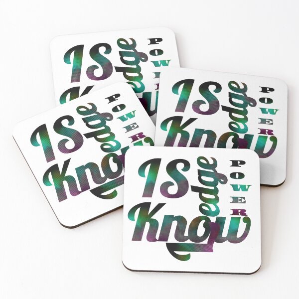 Item preview, Your knowledge is your Power colorful tee designed and sold by MoRisi-Fashion.