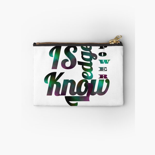 Item preview, Your knowledge is your Power colorful tee designed and sold by MoRisi-Fashion.