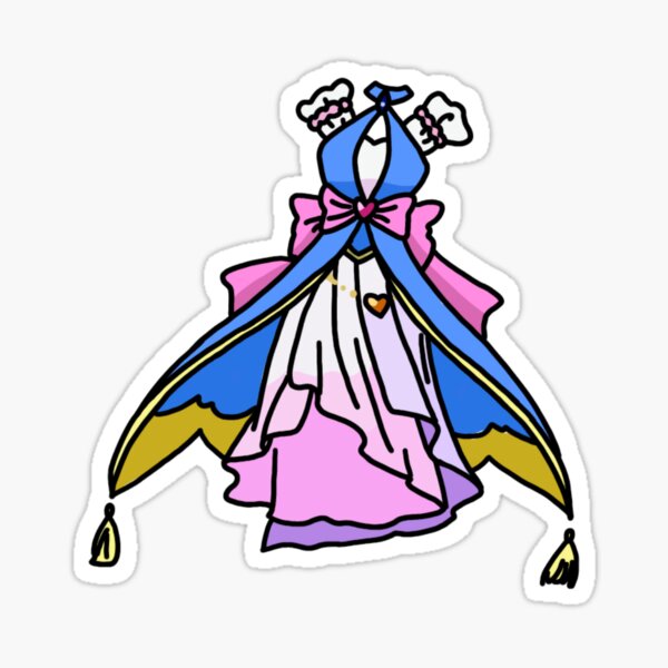 Cure Majesty Simplified Dress | Sticker