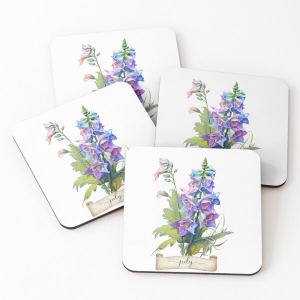 Item preview, July Birth Flower designed and sold by EnchantInk.