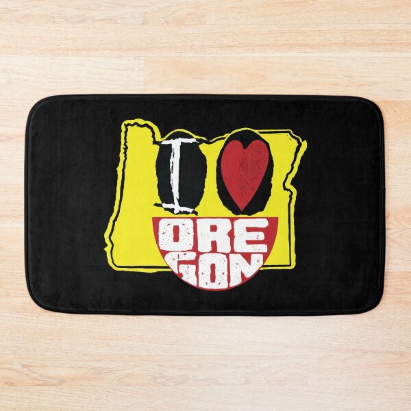Item preview, I Love Oregon Smiling Happy Face designed and sold by pelagio.