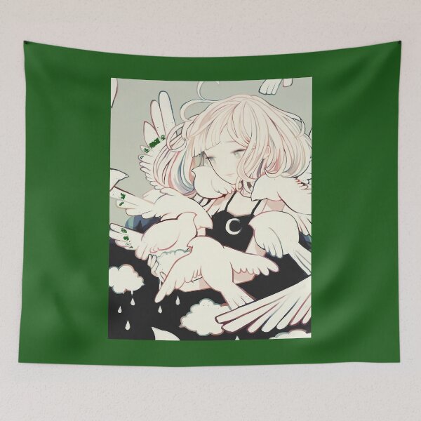 Item preview, carrying rainclouds and doves Art Board Print 	 designed and sold by smefdkbd10.