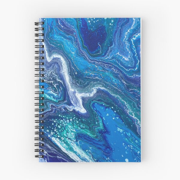 Item preview, ROYAL BLUE MARBLE PAINT POUR designed and sold by BridgetBresser.