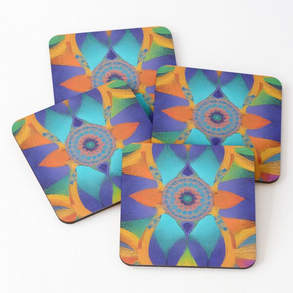 Item preview, Painted Mandala Circle Art 38 by MMA designed and sold by spacemandala.