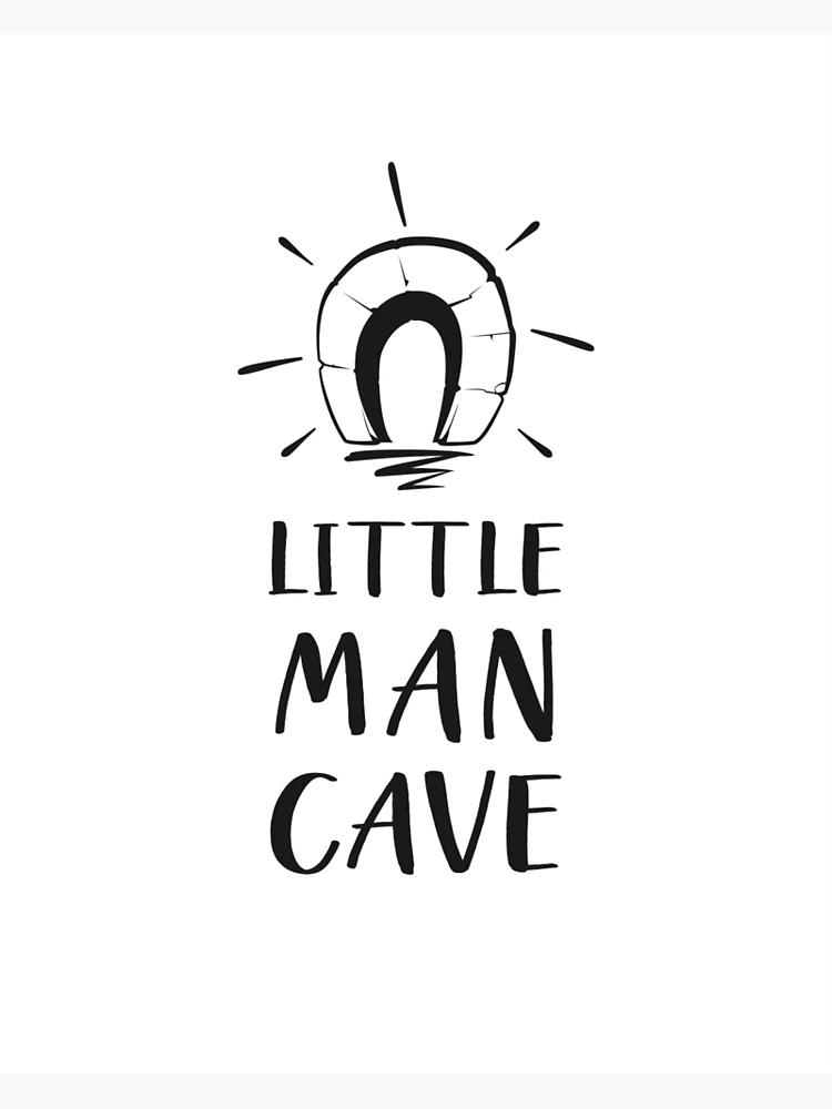little-man-cave-wall-decor-little-man-cave-room-greeting-card-for-sale-by-mentdesigns-redbubble