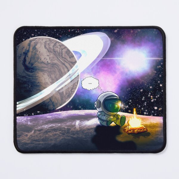 Item preview, Cute Astronaut Gone Moon Camping designed and sold by johnjk3201.