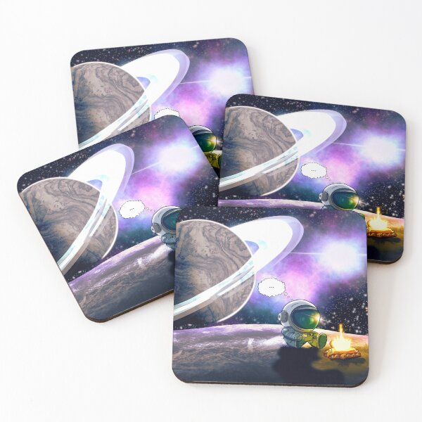 Item preview, Cute Astronaut Gone Moon Camping designed and sold by johnjk3201.