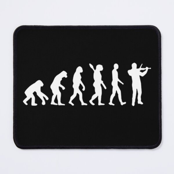 Item preview, Violinist human evolution vintage designed and sold by HuskyTopia.
