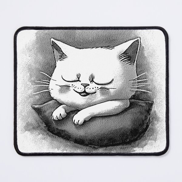 Item preview, Sleepy cute cat designed and sold by arthardist.