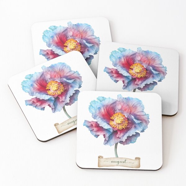 Item preview, August Birth Flower designed and sold by EnchantInk.