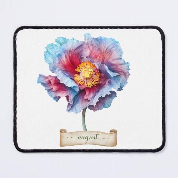 Item preview, August Birth Flower designed and sold by EnchantInk.