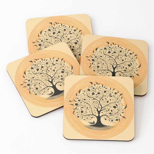 Item preview, Retro Style Vinyl with Tree designed and sold by Micha-L.