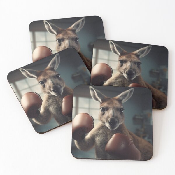 Item preview, boxer kangaroo designed and sold by EdicionesJML.