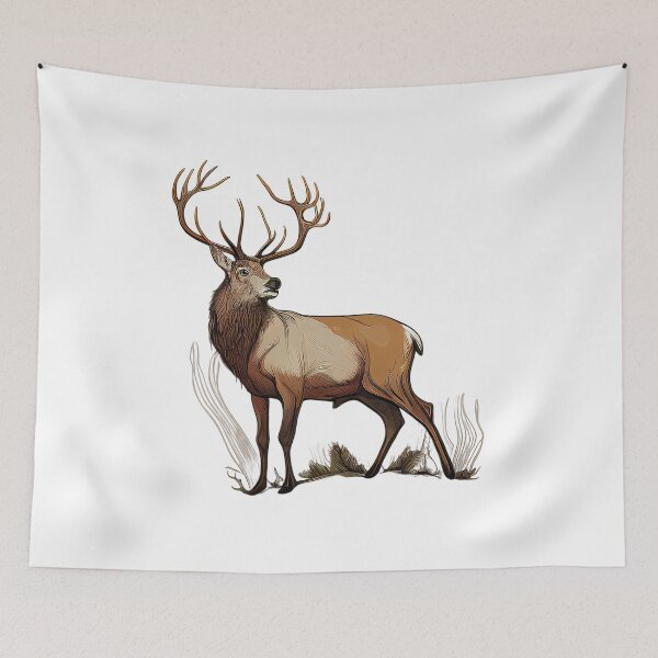 Item preview, A resplendent Stag designed and sold by naturemenagerie.