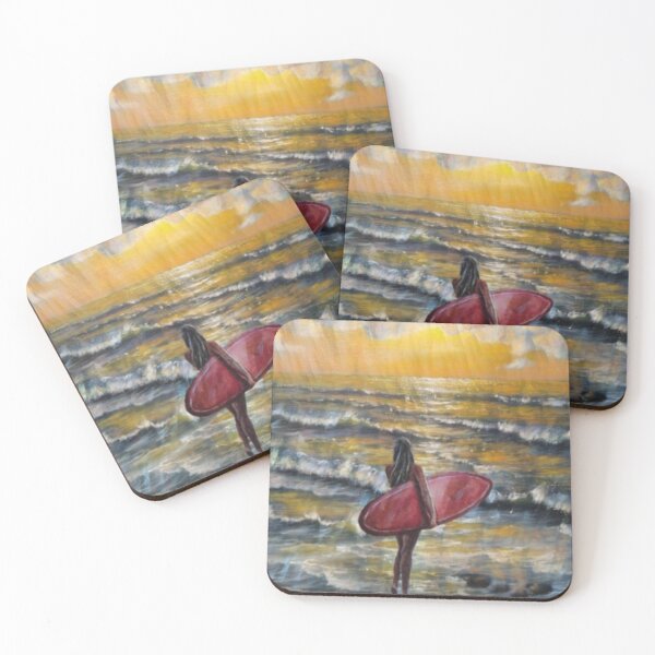 Item preview, Surfer Girl Sunset designed and sold by Profitrip.