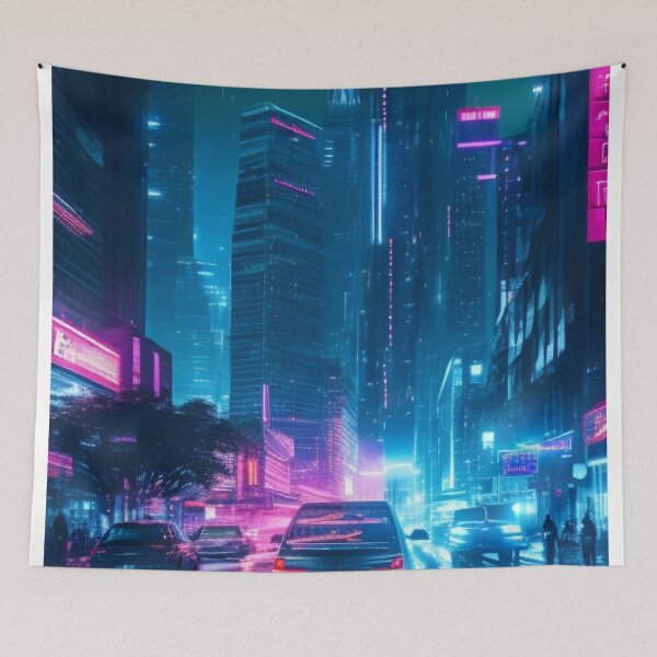 Item preview, Neo Scape: Futuristic City designed and sold by ArtfulExpresion.