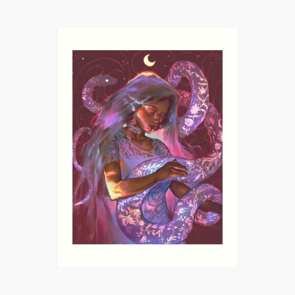 Veil of Rasalhague Art Print