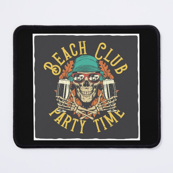 Item preview, "Beach Club Party Time" Skeleton designed and sold by FlawlessSeams.