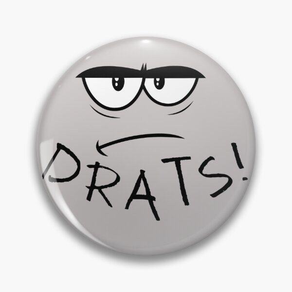 Item preview, Drats! Darn Alternative Funny Swear Word Saying designed and sold by missdebi27.
