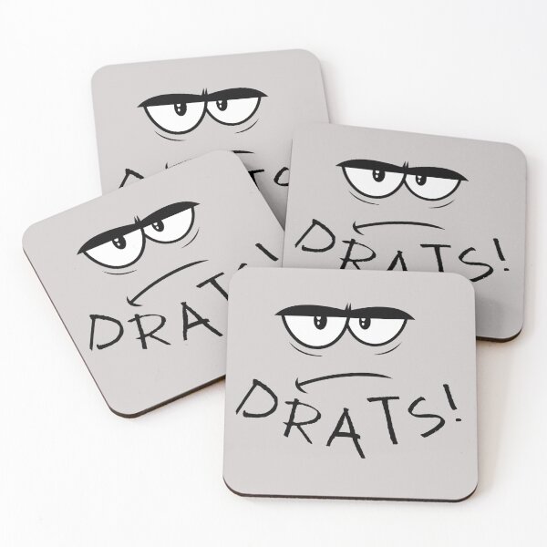 Item preview, Drats! Darn Alternative Funny Swear Word Saying designed and sold by missdebi27.
