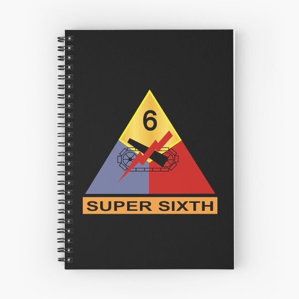 Item preview, Army - 6th Armored Division - Super Sixth wo Txt designed and sold by Military Insignia Products.