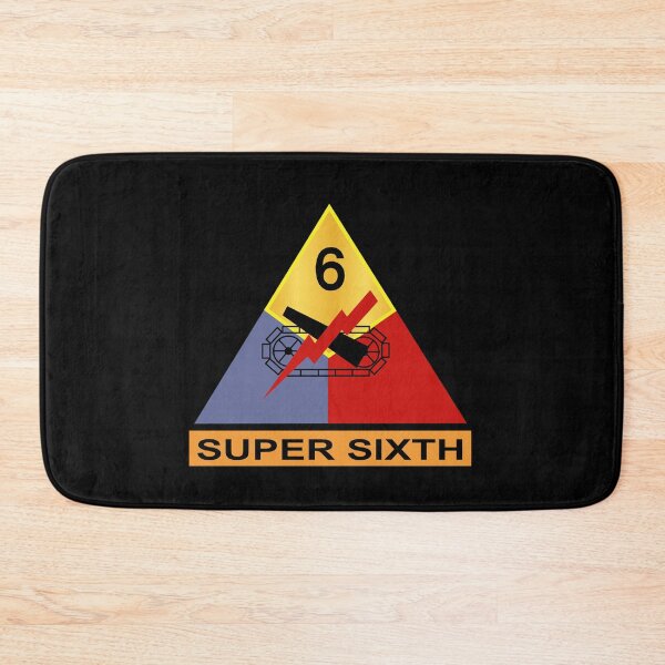 Item preview, Army - 6th Armored Division - Super Sixth wo Txt designed and sold by Military Insignia Products.