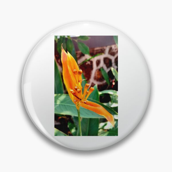Item preview, Yellow heliconia in my garden designed and sold by houston-darnell.