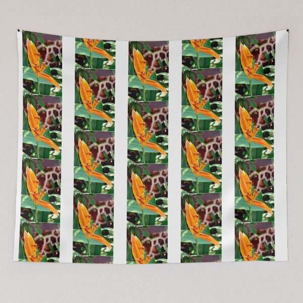 Item preview, Yellow heliconia in my garden designed and sold by houston-darnell.