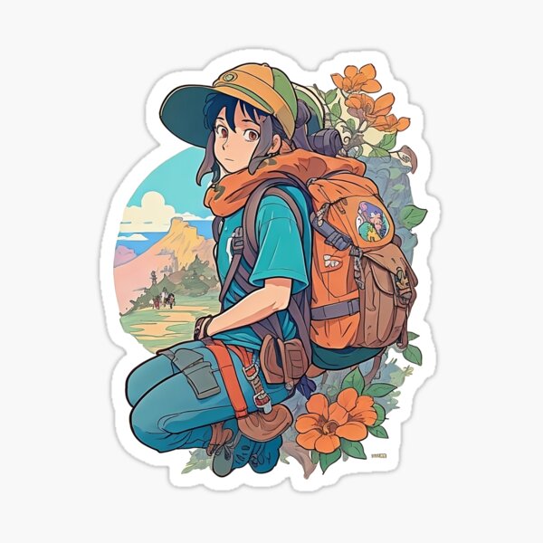 Yuru Camp Anime Sticker