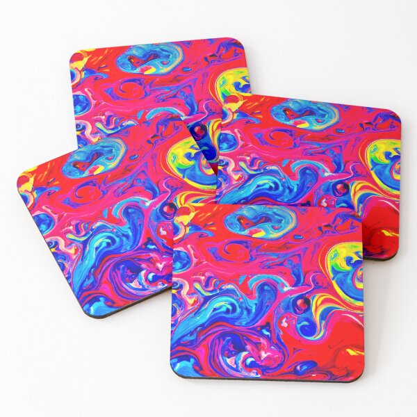 Item preview, Vibrant Color Blast Pattern designed and sold by Health And Fitness Posts e-Store.