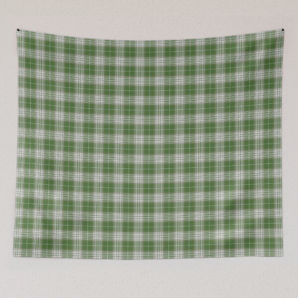 Item preview, Tartan, clan, Kelso tartan green, light grey colours. Scottish Plaid pattern. Checkered pattern. designed and sold by iclipart.