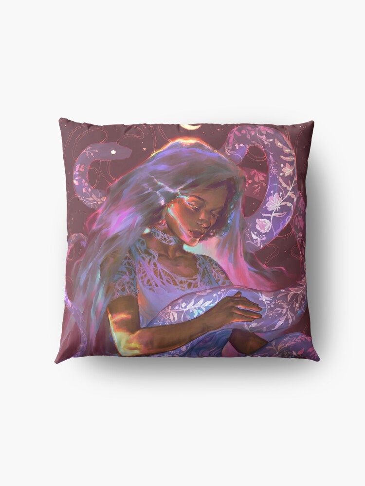 Alternate view of Veil of Rasalhague Floor Pillow