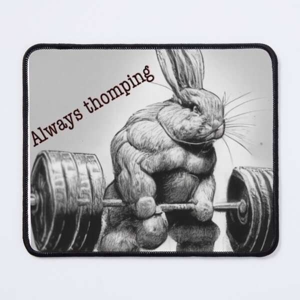Item preview, Always Thomping designed and sold by Bunnybarbell.