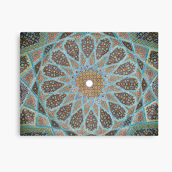 Arabic Mosaic Tile Pattern Canvas Print