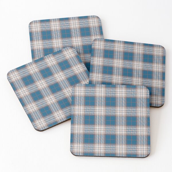 Item preview, Tartan, clan, Kelso tartan blue, brown, white colours. Scottish Plaid pattern. Checkered pattern. designed and sold by iclipart.