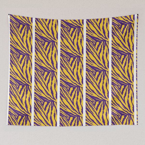 Item preview, Purple and Gold Tailgate Swag - Claw Marks Graphic designed and sold by houston-darnell.