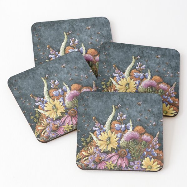 Item preview, Native Bees designed and sold by madampuddleduck.
