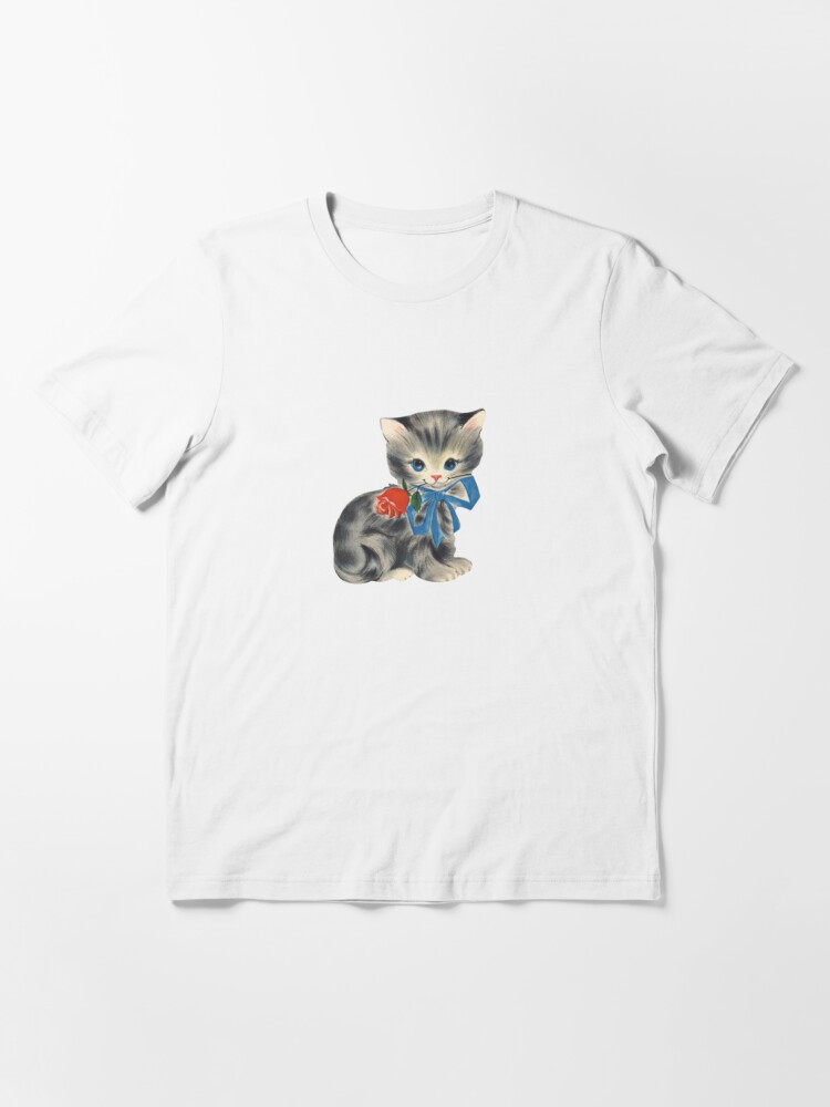 Coquette Vintage Cat | Essential T-Shirt