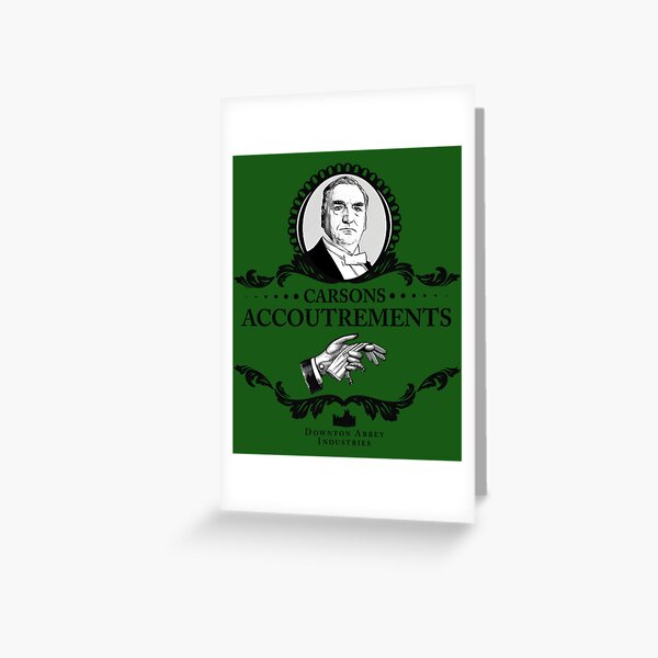Artikel-Vorschau von Carsons Accoutre ts – Downton Abbey Industries Essential, designt und verkauft von smefdkbd10.