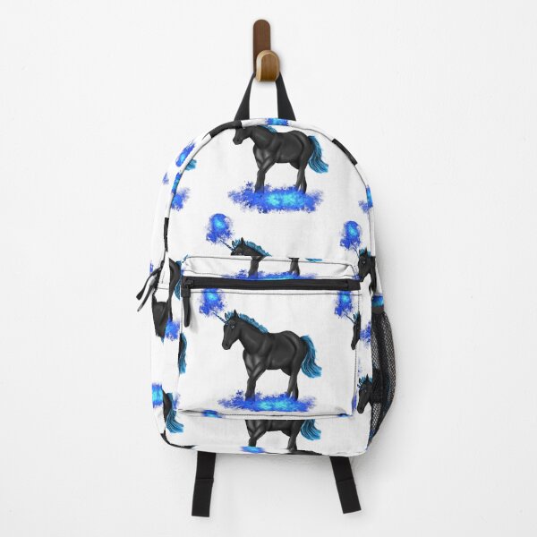 Item preview, Black Unicorn With Blue hair designed and sold by DinaraandCleo.