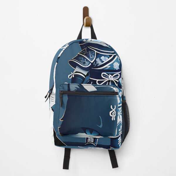 Item preview, Majestic Cyanotype Samurai Cat Warrior designed and sold by Mechanical-Artt.